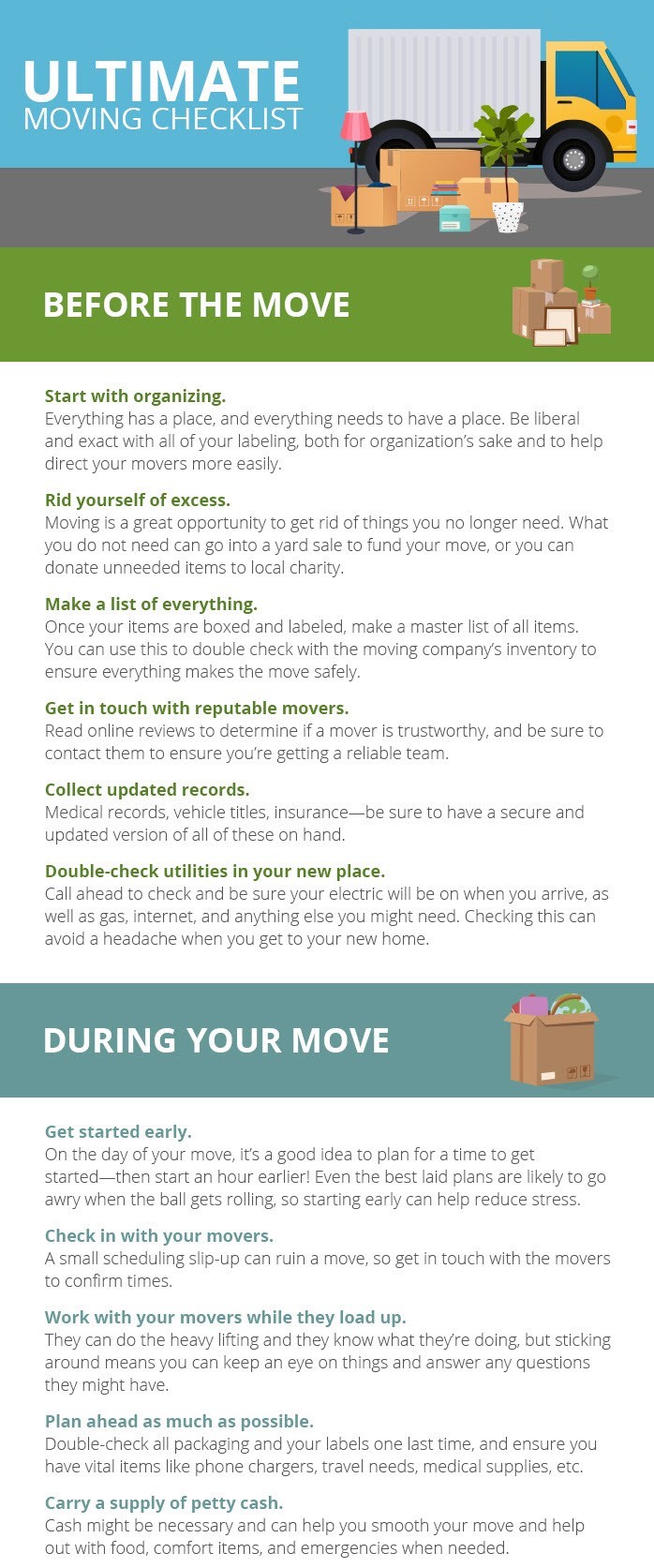ultimate moving checklist pdf